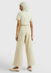 Tommy Hilfiger 1985 COLLECTION MODERN WIDE LEG  Trousers light sandalwood 1985 COLLECTION MODERN WIDE LEG Брюки светлое сандаловое дерево