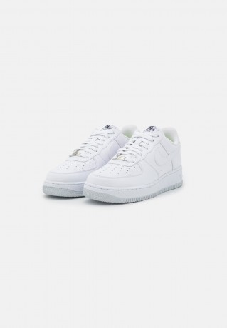 Nike Sportswear AIR FORCE 1 Sneaker low white/black/metallic silver AIR FORCE 1 Низкие кроссовки женские белый/черный/серебристый металлик