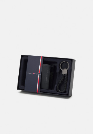 Tommy Hilfiger COIN KEY FOB UNISEX SET Keyring black НАБОР УНИСЕКС ДЛЯ МОНЕТНЫХ КЛЮЧЕЙ Брелок черный
