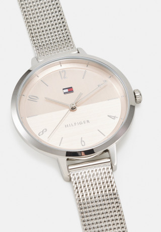 Tommy Hilfiger Watch silver-coloured/pink Смотреть серебристый/розовый