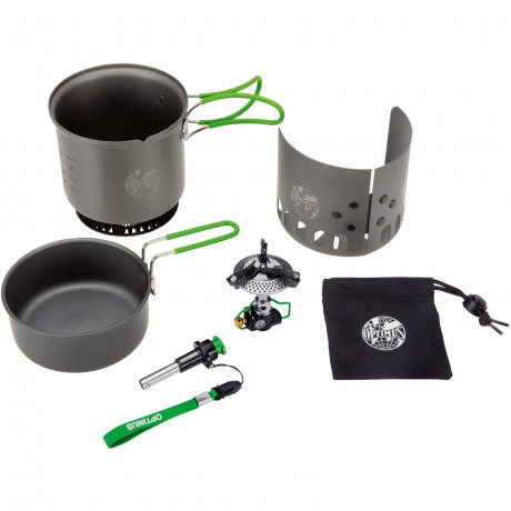 OPTIMUS OPTIMUS Gaskocher Optimus Elektra FE 0,95L Kochset  Газовая плита OPTIMUS Optimus Elektra FE 0,95л кухонный набор