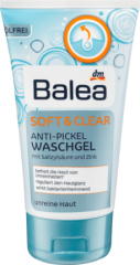 Balea (Балеа) Soft &amp; Clear olfreies Anti-Pickel Waschgel Гель для умывания, без масла 150 мл