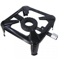 Mucola Mucola Gaskocher Hockerkocher Gasbrenner 4 Bein Gaskocher Campingkocher Gusseisen Stahl, (Premium-Gaskocher), regulierbar  Газовая плита Mucola, табурет, газовая горелка, газовая плита на 4 ножках, походная плита, чугунная сталь, (газовая плита пре