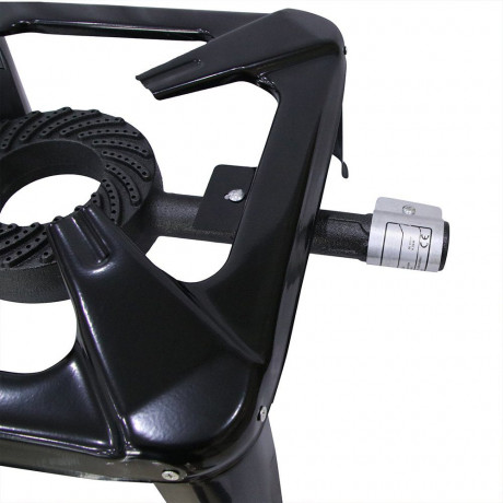 Mucola Mucola Gaskocher Hockerkocher Gasbrenner 4 Bein Gaskocher Campingkocher Gusseisen Stahl, (Premium-Gaskocher), regulierbar  Газовая плита Mucola, табурет, газовая горелка, газовая плита на 4 ножках, походная плита, чугунная сталь, (газовая плита пре