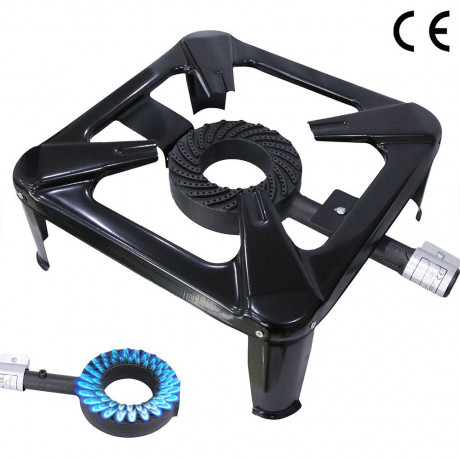 Mucola Mucola Gaskocher Hockerkocher Gasbrenner 4 Bein Gaskocher Campingkocher Gusseisen Stahl, (Premium-Gaskocher), regulierbar  Газовая плита Mucola, табурет, газовая горелка, газовая плита на 4 ножках, походная плита, чугунная сталь, (газовая плита пре