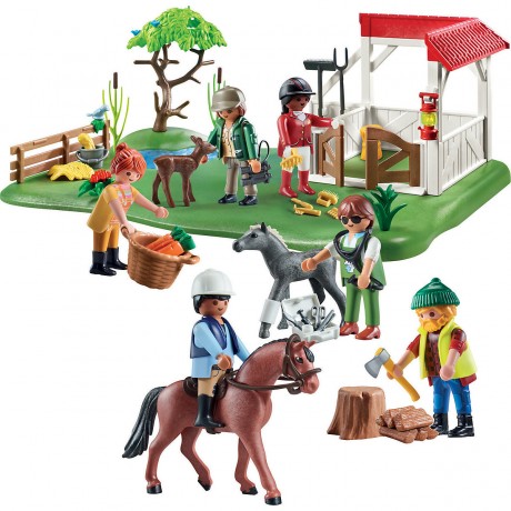 PLAYMOBIL My Figures: Horse Ranch Мои фигурки: конное ранчо