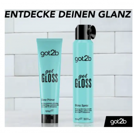 got2b gotGloss Glanz Spray Термоспрей для защиты волос с эффектом гладких блестящих волось, 200мл
