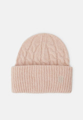 Tommy Hilfiger SET Beanie sepia pink НАБОР шапочка сепия розовый