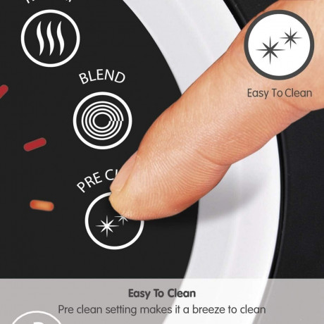 Morphy Richards Morphy Richards Smoothie-Maker 501020 Suppen Mixer Suppenbereiter Suppenkocher 1.6L Kochmixer 1600W, 1600,00 W, Edelstahl, 1.6 Liter, 9 Programme, Reinigungsprogramm, Smart-Technick  Morphy Richards Smoothie Maker 501020 суповый миксер суп