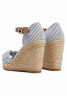Tommy Hilfiger SEERSUCKER Wedge sandals seersucker bluecoast SEERSUCKER Босоножки на танкетке Сирсакер Блюкоаст