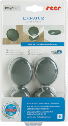 Reer дизайн линия  защита углов, антрацит	, 8 шт