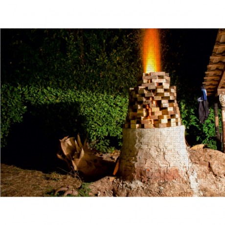 CALVENDO Puzzle CALVENDO Puzzle Holz befeuerten Ofen Пазл CALVENDO Пазл дровяная печь