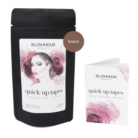 BLUSHHOUR Quick-Up Tapes Effortless Face Lift Brown Ленты Quick Up Подтяжка лица без усилий
