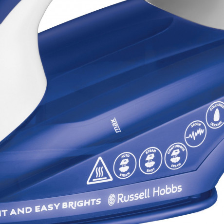 RUSSELL HOBBS RUSSELL HOBBS Dampfbugeleisen 26483-56 Light and Easy Brights Sapphire, 2400 W  Паровой утюг RUSSELL HOBBS 26483-56 Light and Easy Brights Sapphire, 2400 Вт