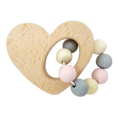 HESS Babyspielzeug Greifrassel Herz Детская игрушка погремушка сердце