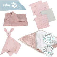 Roba Geschenkset Babypflege Lil Planet rosa Подарочный набор по уходу за ребенком Lil Planet розовый