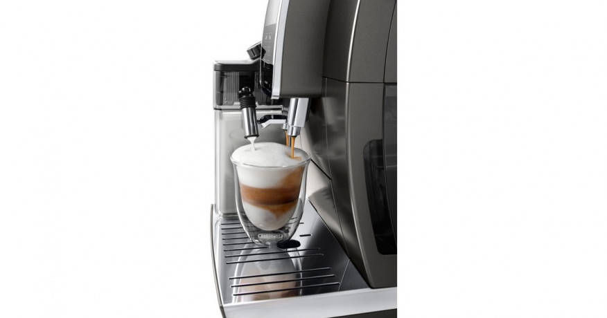 DeLonghi DeLonghi Dinamica Plus ECAM 370.95.T, Vollautomat titan  titan DeLonghi Dinamica Plus ECAM 370.95.T, полностью автоматический, титан