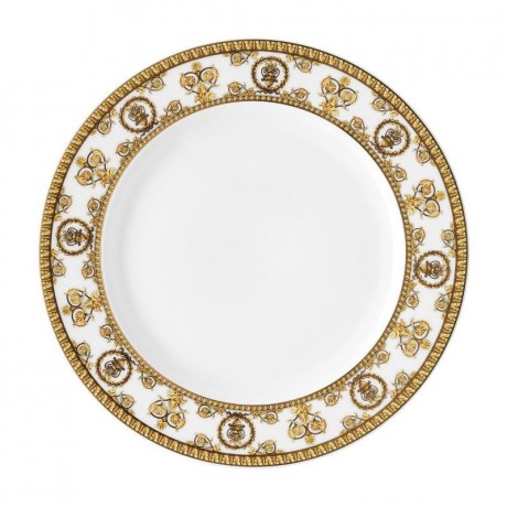 Rosenthal meets Versace Rosenthal Versace I love Baroque - Bianco Fruhstucksteller 22 cm Rosenthal Versace I love Baroque - Тарелка для завтрака Bianco 22 см