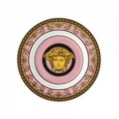Rosenthal meets Versace Rosenthal Versace Medusa rose Brotteller 18 cm Розенталь Версаче Медуза Розовая хлебная тарелка 18 см