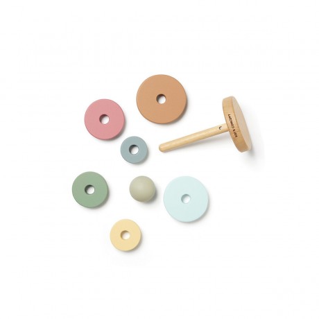 Kids Concept Stapelringe Edvin Stapelspielzeug Кольца для штабелирования Игрушка Эдвин для штабелирования