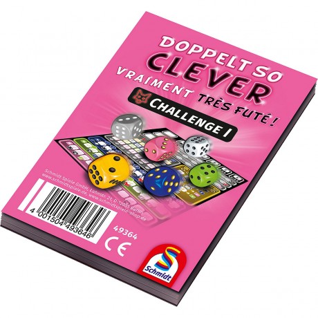 Schmidt Spiele Doppelt so Clever Ersatzblock Challenge I Вдвое умнее сменный блок Challenge I