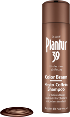 Plantur 39 Shampoo Phyto-Coffein Color Braun Шампунь Плантур 39 окрашивающий для темных выпадающих волос , 250 мл