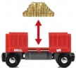 BRIO Container Goldwaggon Контейнерный золотой фургон