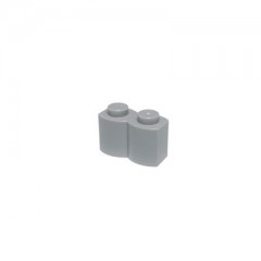 LEGO LEGO 1x2 Steine Hellgrau  Modifiziert Log - Brick 30136 NEU - 500x LEGO 1x2 Bricks Light Grey Modified Log — Brick 30136 NEW — 500x