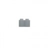 LEGO LEGO 1x2 Steine Hellgrau  Modifiziert Log - Brick 30136 NEU - 500x LEGO 1x2 Bricks Light Grey Modified Log — Brick 30136 NEW — 500x