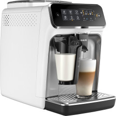 Philips Philips Kaffeevollautomat 3200 Serie EP3243/70 LatteGo, inkl. gratis Genusspaket im Wert von UVP 49,99 €, weiss  Полностью автоматическая кофемашина Philips серии 3200 EP3243/70 LatteGo, включая бесплатный пакет развлечений стоимостью 49,99 евро, 
