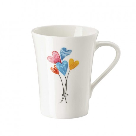 Hutschenreuther Hutschenreuther My Mug Collection Love - Balloons Becher mit Henkel 0,40 L Hutschenreuther My Mug Collection Love - Кружка с воздушными шарами с ручкой 0,40 л