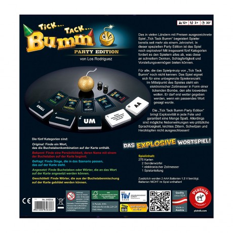 Piatnik Tick Tack Bumm Party Тик-так бум вечеринка