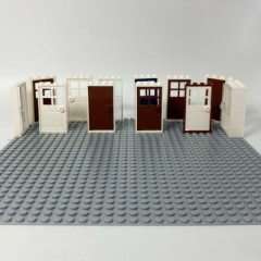 LEGO LEGO Turen gemischt - Haus, Gebaude NEU - 100x Двери LEGO смешанные - дом, здание NEW - 100x