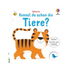 Usborne Verlag Kennst du schon die Tiere? Вы уже знаете животных?