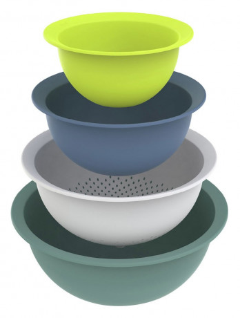 rotho rotho Schucssel-\/Siebset 4-tlg. CARUBA multicolour Набор рото-чаша/ситечко, 4 шт. КАРУБА