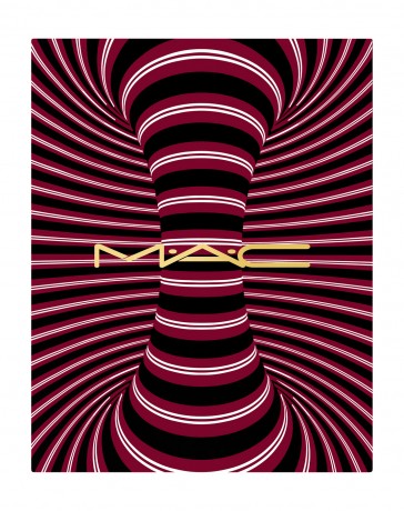 MAC Hypnotizing HolidayTrick of the Light Extra Dimension Skinfinish Kit, МАК Набор для макияжа лица Хайлайтер с эффектом сияния+Кисть+Косметичка