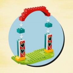 LEGO LEGO Disney 10778 Micky, Minnie und Goofy auf dem Jahrmarkt LEGO Disney 10778 Микки, Минни и Гуфи на ярмарке