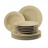 Seltmann Weiden Seltmann Weiden Beat Sandbeige Tafelservice 12-tlg. Seltmann Weiden Beat Sand бежевый сервиз столовый 12 предм.