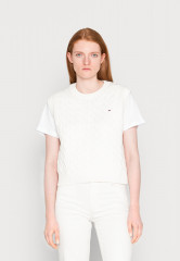 Tommy Hilfiger CABLE  VEST Jumper ecru КАБЕЛЬНЫЙ ЖИЛЕТ джемперы экрю