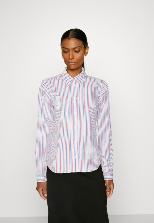 Tommy Hilfiger REGULAR Button-down blouse shirting global pop stripe REGULAR Блузка на пуговицах полосатая глобальная поп-музыка