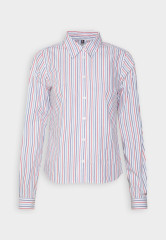 Tommy Hilfiger REGULAR Button-down blouse shirting global pop stripe REGULAR Блузка на пуговицах полосатая глобальная поп-музыка