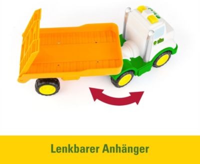 TOMY John Deere Transporter Set Комплект транспортных средств John Deere