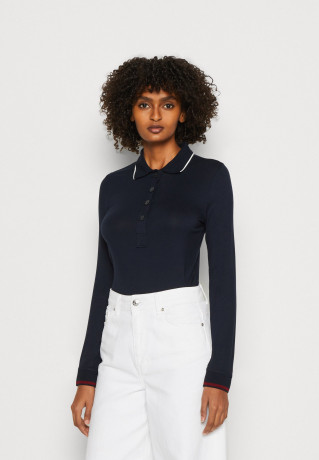 Tommy Hilfiger SLIM SPLIT  Polo shirt desert sky SLIM SPLIT рубашка поло небо пустыни