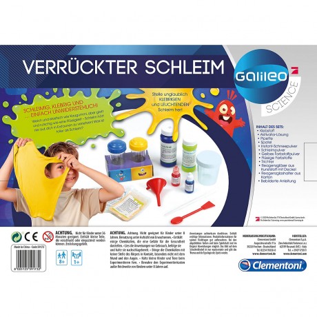 Clementoni Verruckter Schleim Сумасшедшая слизь