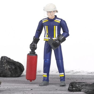 Bruder Bruder 60100 bworld Feuerwehrmann mit Zubehor Пожарный Bruder 60100 bworld с аксессуарами