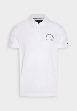 Tommy Hilfiger SHADOW UNISEX Polo shirt optic white SHADOW UNISEX Рубашка поло оптический белый