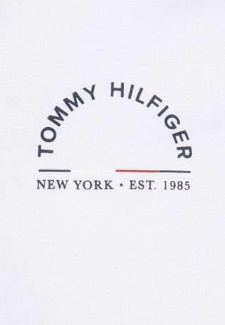 Tommy Hilfiger SHADOW UNISEX Polo shirt optic white SHADOW UNISEX Рубашка поло оптический белый