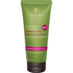 Primavera (Примавера)  Regenerationspflege Bio Rose &amp; Osmanthus Verwohnender Duschbalsam Бальзам для душа, 200 мл