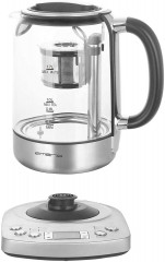 Emerio Emerio Wasserkocher EMERIO WK-122248 Wasserkocher schnurlos, BPA-frei, mit Display Silber, 1.70 l, 2200 W  Чайник Emerio EMERIO WK-122248 Беспроводной чайник, без BPA, с дисплеем серебристый, 1,70 л, 2200 Вт