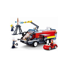 Sluban Klemmbausteine Flughafen Loschfahrzeug (381 Teile) Пожарная машина аэропорта (381 шт.)